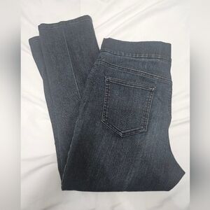 Chicos Platinum Denim Straight Leg Pants!